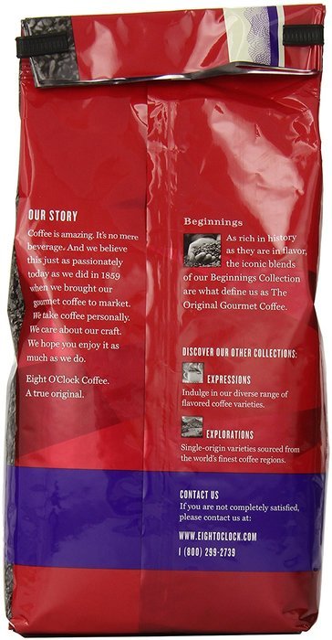 Eight O'Clock Dark Italian Espresso Ground Coffee, 23 Ounce N2