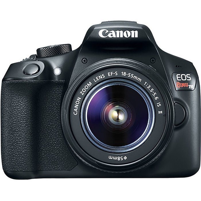 Canon EOS REBEL T6 DSLR Camera + Canon EF-S 18-55mm f/3.5-5.6 IS II Lens + Canon EF 70-300mm f/4-5.6 IS USM Lens... N4