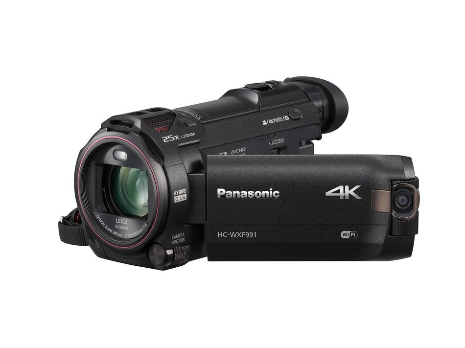Panasonic HC-WXF991K 4K Ultra HD Camcorder with Wi-Fi, Built with Multi Scene Twin Camera (Black) N2