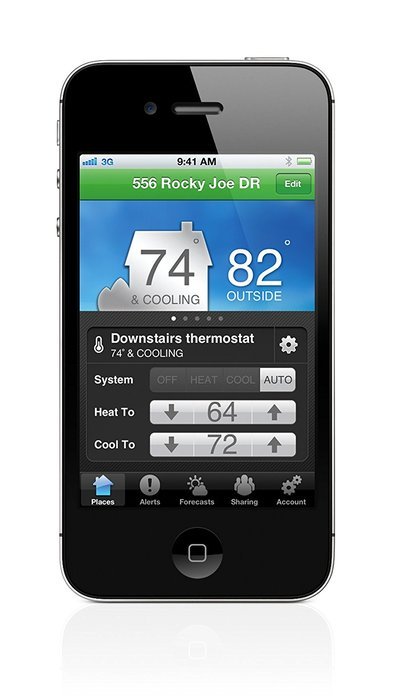 Hunter 44920 Universal Internet Thermostat, White N5
