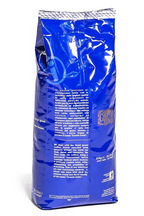 Grande Italia: Espresso Whole Beans: Mescela Bar: Crema e Gusto: 2lbs N2