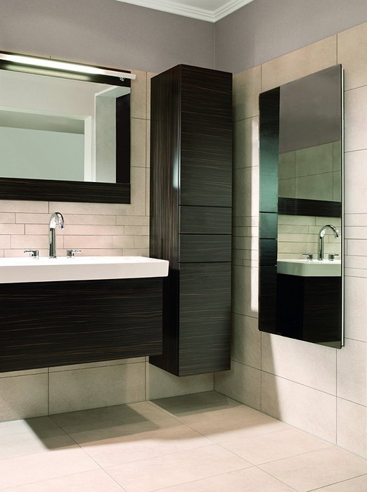Radiant Panel Glass in Pure White (120 Volts and 63 in. W x 3 in. D x 25 in. H) N3