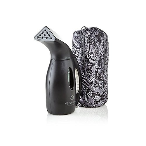 Joy Mangano Supreme Steam 900W Premier My Little Steamer and Paisley Bag - CANARY YELLOW