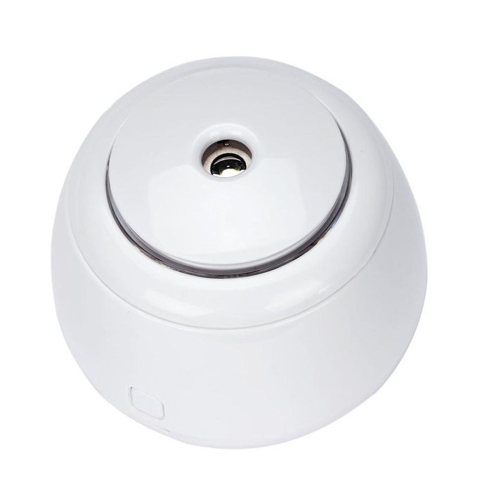 Alonea Home Mini Ultrasonic Aroma LED USB Humidifier Air Diffuser Purifier Atomizer (White)