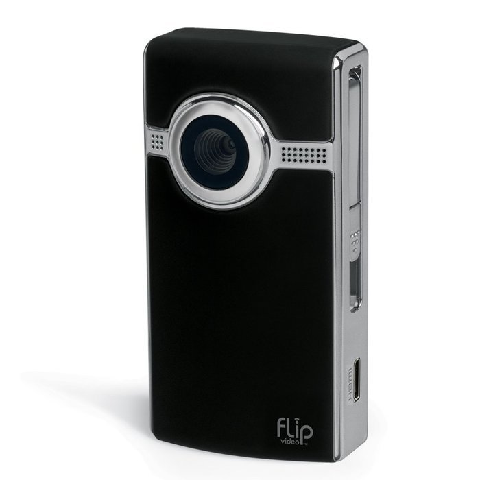 Flip UltraHD Video Camera - White, 8 GB, 2 Hours (2nd Generation) N3