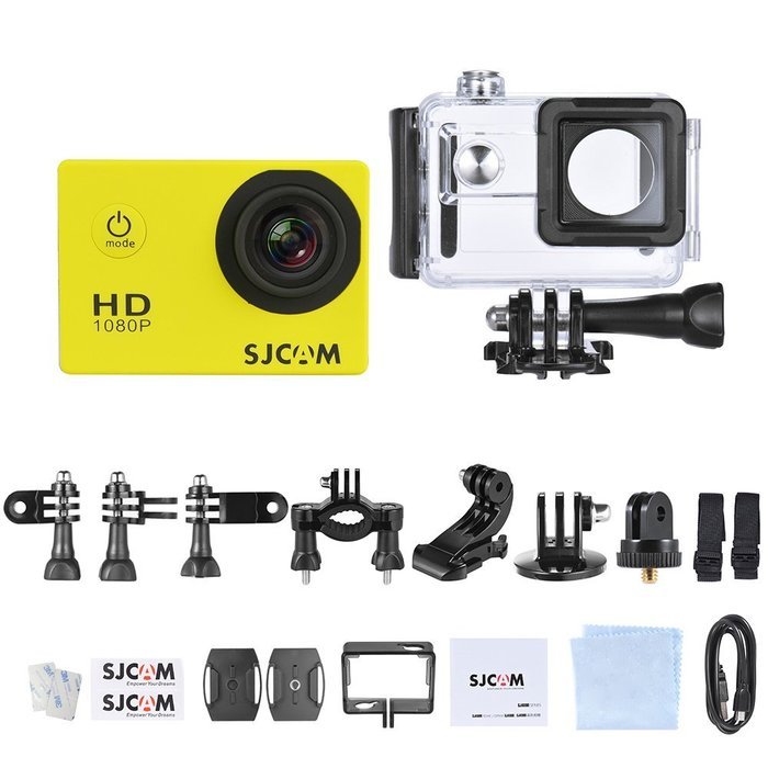 SJCAM SJ4000 2.0" LCD Screen 1080P 30fps Full HD 12MP Waterproof 30M NTK96650 Action Sports Helmet Camera DV 170... N8