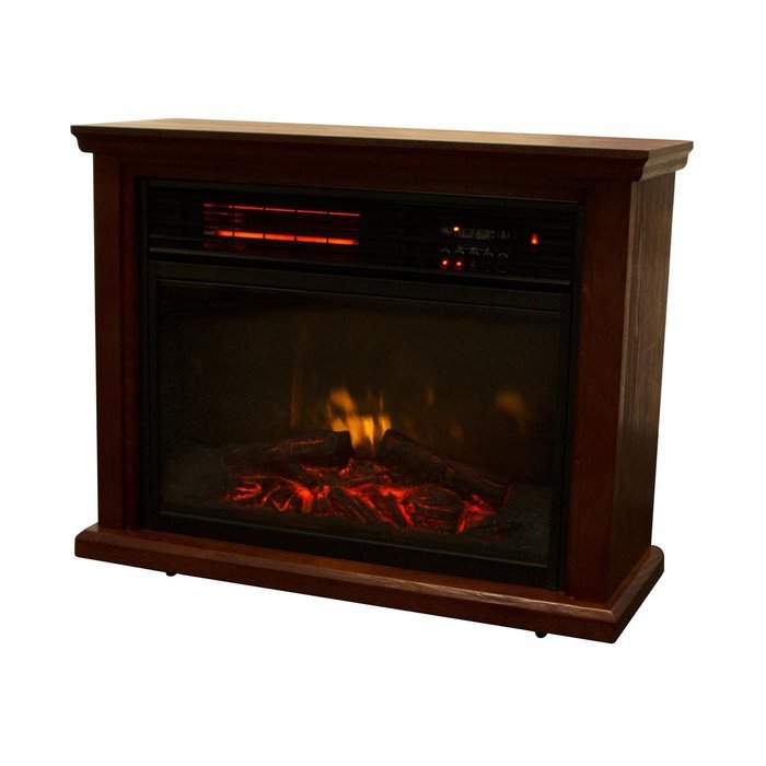 Silverylake 1500W Electric Firebox Fireplace Embedded Insert Heater Remote Control N8