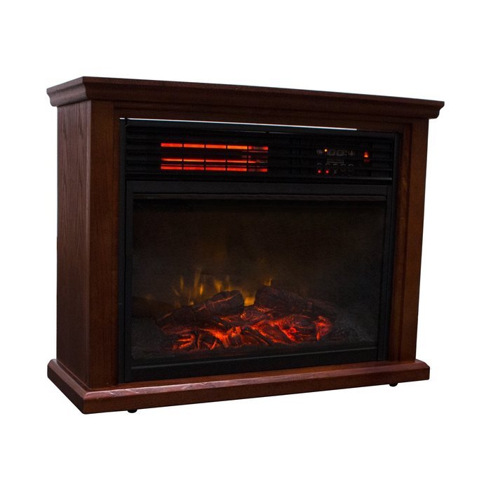Silverylake 1500W Electric Firebox Fireplace Embedded Insert Heater Remote Control N9