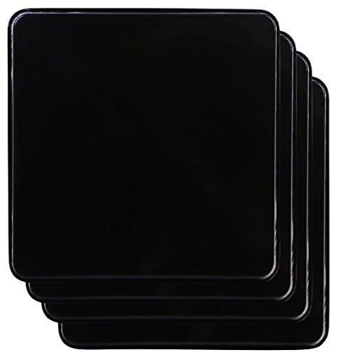 Reston Lloyd Gas Burner Covers, Set of 4, Black N5