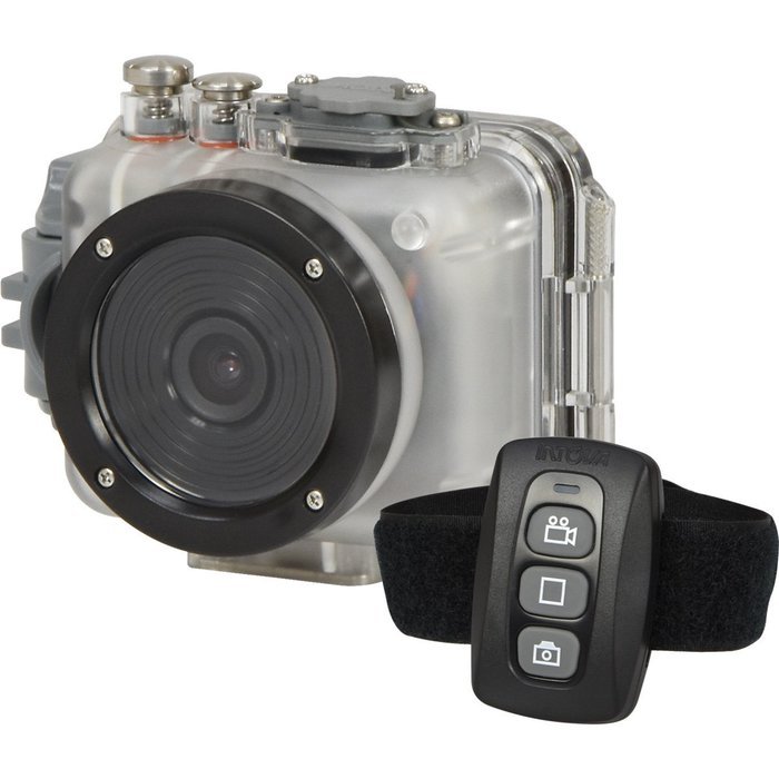 Intova Connex 1080p HD Waterproof Video Action Camera Camcorder (200 ft/ 60m) with Remote + 32GB Card + Case +...