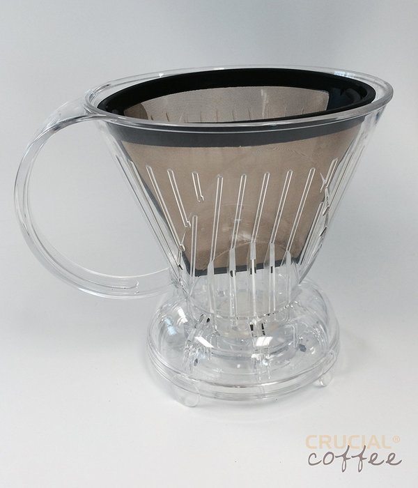 Premium Washable & Reusable Cone Coffee Filter, Fits Clever Coffee Drippers & Durable Pour Over Gooseneck Kettle... N6
