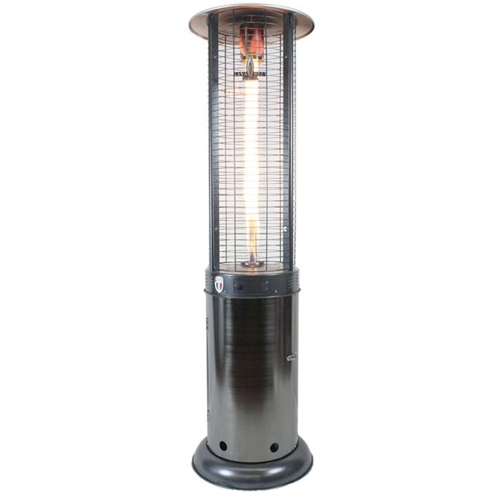 Lava Heat OUTDOOR PATIO Heater with "Easy Start" Pilot Light Ignition, Gun Metal Finish N3