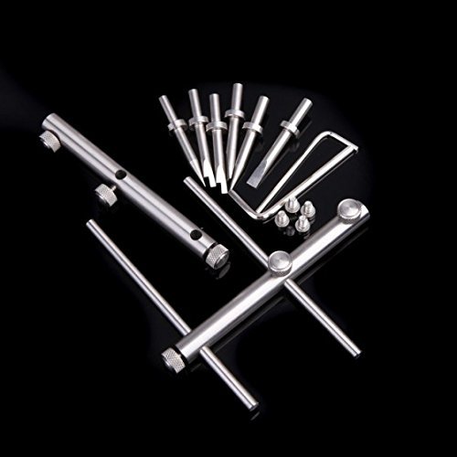 Kingzer Professional DSLR Camera Lens Repair Spanner Wrench Opening Open Tool 3 Tips10-100mm for Canon Nikon Sony...