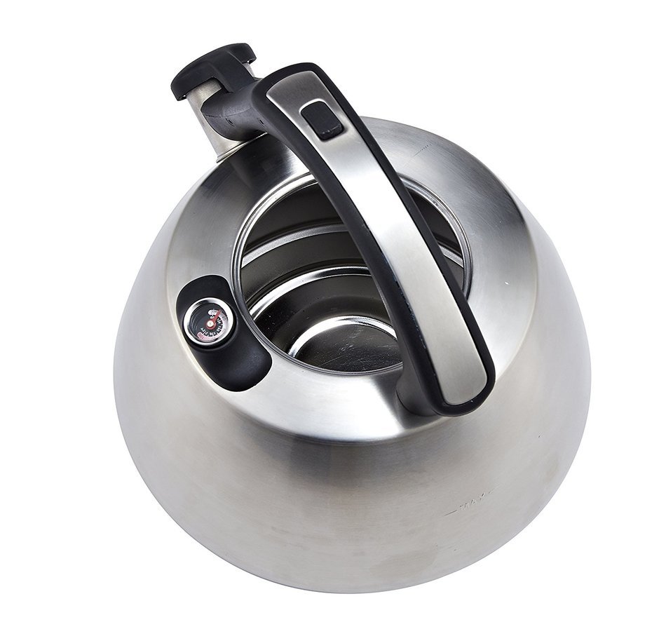 Whistling Tea Pot Polished Stainless Steel N12
