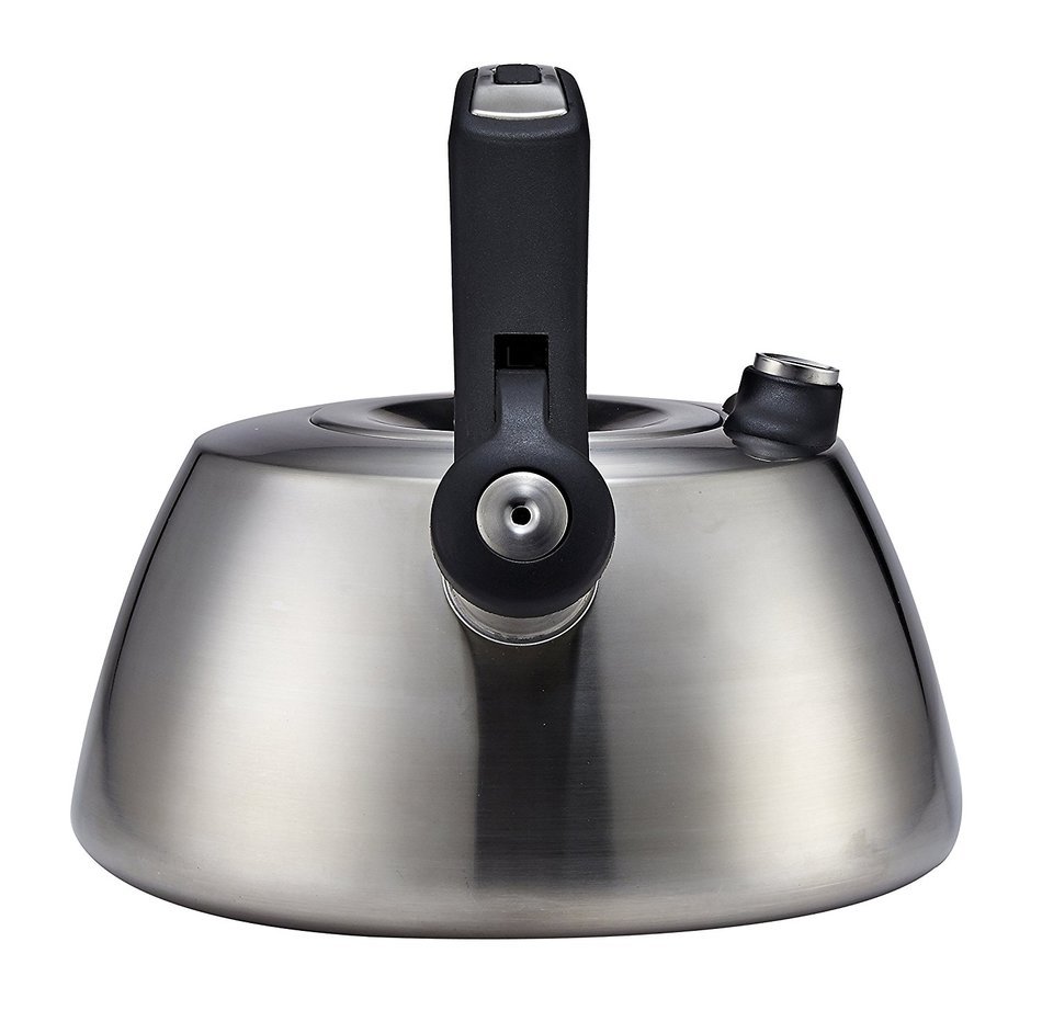 Whistling Tea Pot Polished Stainless Steel N13