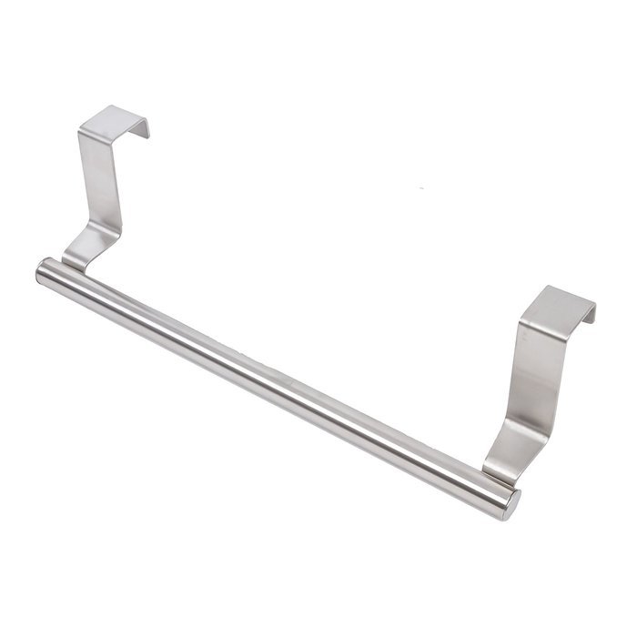 Imiee Forma Over Cabinet 9" Towel Bar Robe Hook , Brushed Stainless Steel N8