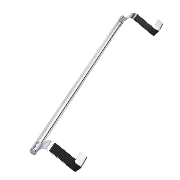 Imiee Forma Over Cabinet 9" Towel Bar Robe Hook , Brushed Stainless Steel N9