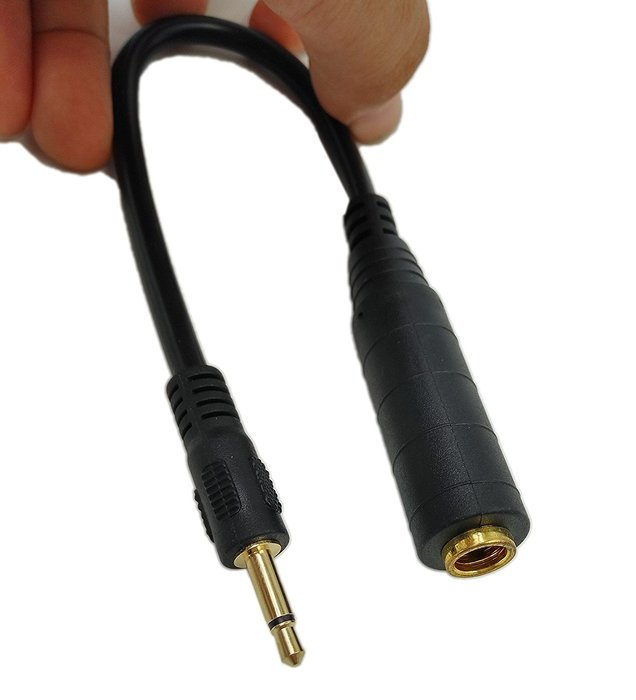 3.5mm Mono Audio Cable,SinLoon Stereo 3.5mm Mono TS (Mini) 1/8" TRS Stereo Male to 1/4 Inch 6.35mm Female Connector... N2