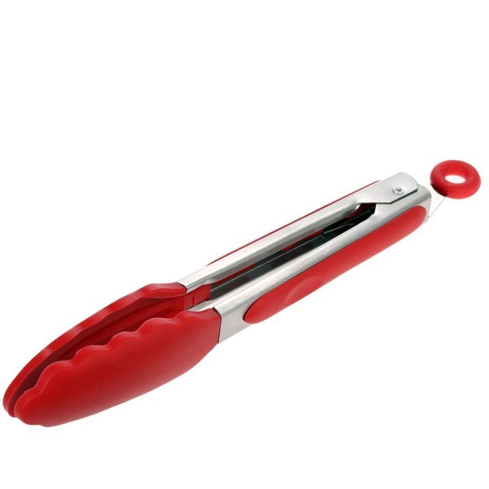 Zytho(TM) 9"/12" Optional Multi-functional Silicone Bread Clamp Tongs Non-Stick Food Clip BBQ Kitchen Accessories... N3