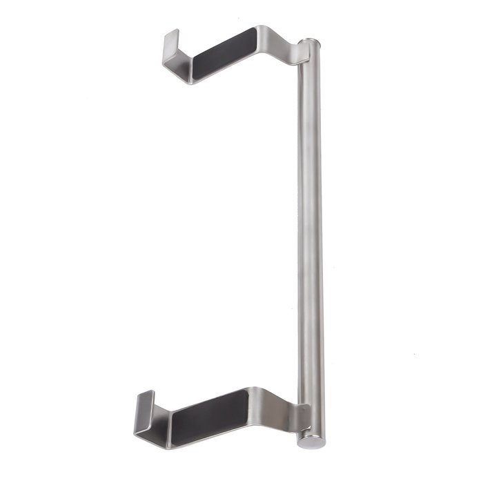 Imiee Forma Over Cabinet 9" Towel Bar Robe Hook , Brushed Stainless Steel N10
