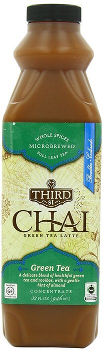 Third Street Chai, Authentic Chai, 32-Ounce Plastic Bottles (Pack of 6) N5