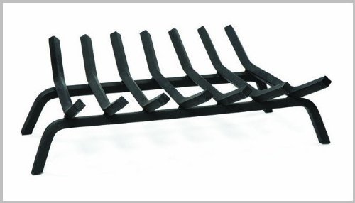 Vestal Manufacturing Co. 16-069 3/4 Inch Bar Stock 6 Bar Welded Steel Grate 27 Inch Front X 23 Inch Back X 15...