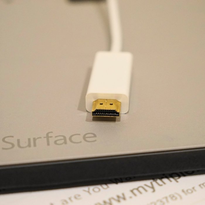 TripleBest&reg; 6ft Gold 1080p Thunderbolt (Mini DisplayPort) to HDMI Cable N2