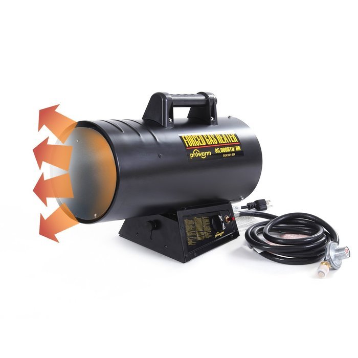 PROWARM Portable Propane Forced Air Heater 50000-85000BTU N3