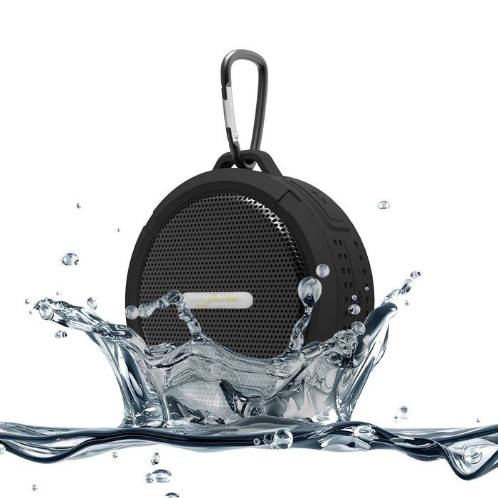 5 Watt Driver Portable Waterproof Bluetooth 3.0 Speaker Rugged Wireless For Outdoor/Shower with Built-in Microphone...