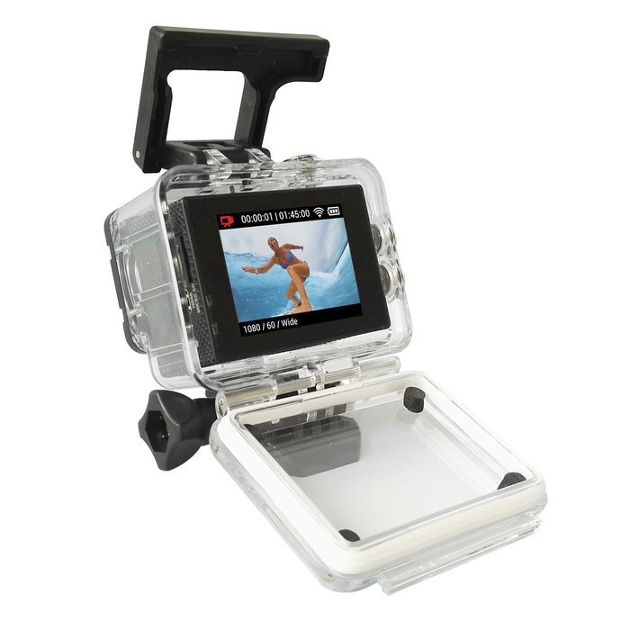 1080P FHD 12M Wifi Waterproof 30m Outdoor Sports Action Video Camera DV YOCI Body Mounted Camcorder with NT96655...