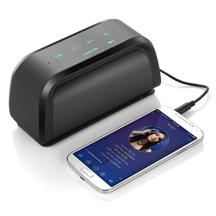 Poweradd Bluetooth Speaker Portable Wireless Speaker with Touch Control, NFC Function and Dual Powerful Stereo... N4