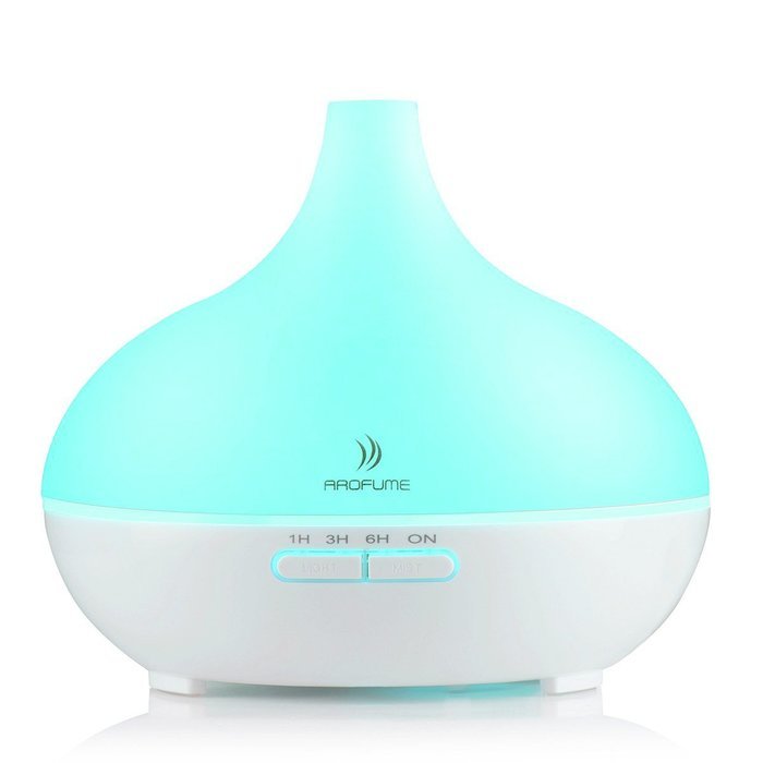 AROFUME 300ml Essential Oil Diffuser Ultrasonic Cool Mist Humidifier Aromatherapy Diffuser for Home N4