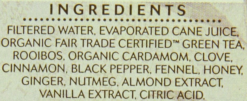 Third Street Chai, Authentic Chai, 32-Ounce Plastic Bottles (Pack of 6) N9