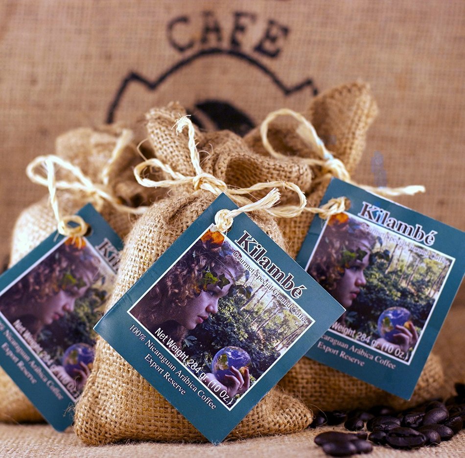 Kilamb&eacute; Coffee, Super Premium Gourmet Nicaraguan Coffee, Certified USDA Organic, Single Source, Fairly Traded,... N8