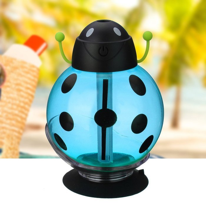 USB Aromatherapy Diffuser LuckyFine Essential Oil Diffuser Mini Portable Air Humidifier Water Diffusers with LED... N3