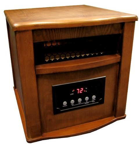 NEW LifeSmart LS1500-4 1500 Watt Infrared Quartz Heater N2