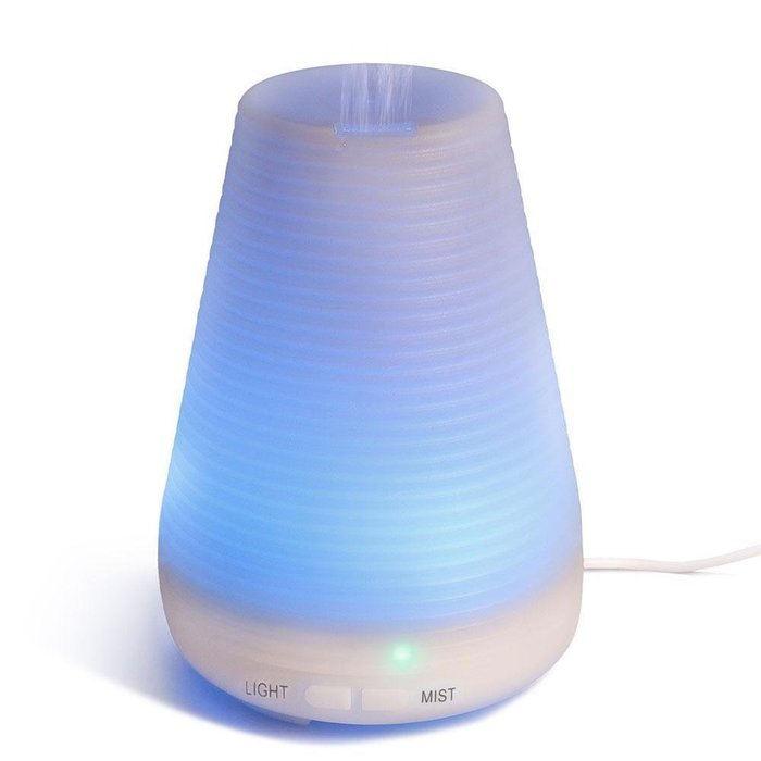 GenLed Aromatherapy Essential Oil Diffuser ,100ml Portable Ultrasonic Cool Mist Aroma Humidifier with Color LED... N3