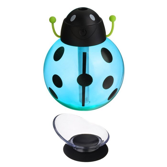 USB Aromatherapy Diffuser LuckyFine Essential Oil Diffuser Mini Portable Air Humidifier Water Diffusers with LED... N7