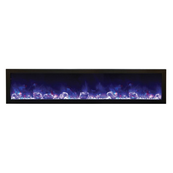 Amantii Outdoor Panorama Series Deep Electric Fireplace, 50 Inch N2