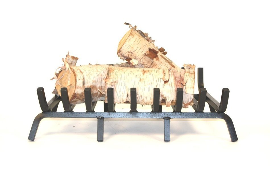 Rugged Iron Lifetime Fireplace Grate - 25" N3