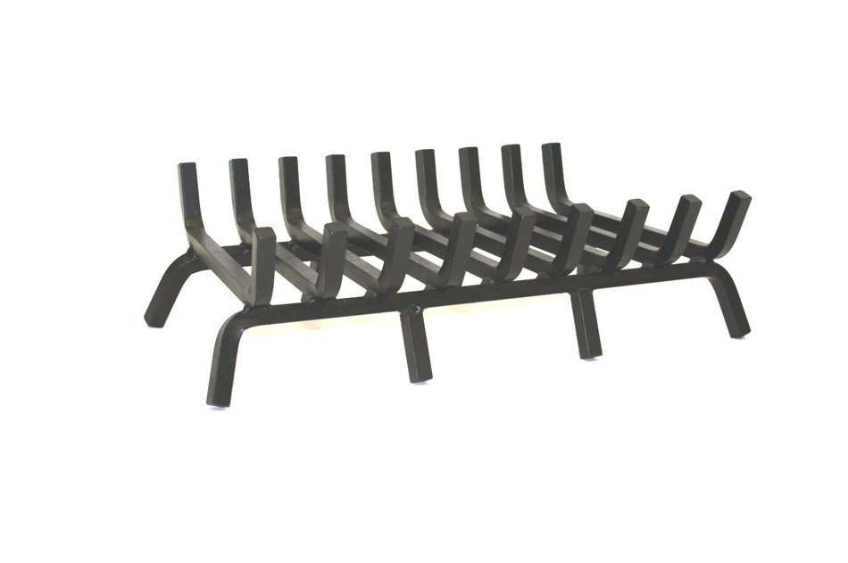 Rugged Iron Lifetime Fireplace Grate - 25" N4