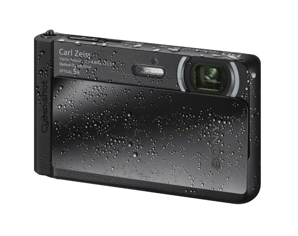 Sony DSC-TX30/B 18 MP Digital Camera with 5x Optical Image Stabilized Zoom and 3.3-Inch OLED (Black) N2
