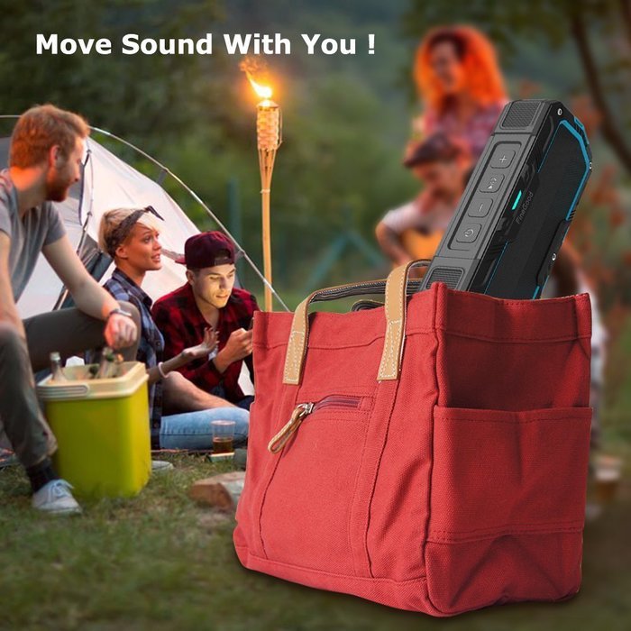 Bluetooth Speakers V 4.1 Portable Wireless Sound Box for Golf, Beach, Shower & Home: Water Resistant IPX5, 5W,...