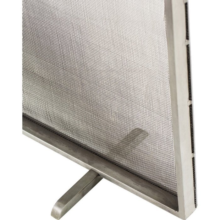 Modern Classic Simple Iron Fireplace Screen - Gold N2