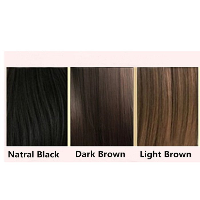 Spritech(TM) New Stylish Realistic Dark Brown Long Straight Hair Wig Fiber Synthetic Women Wig With Simulation... N3