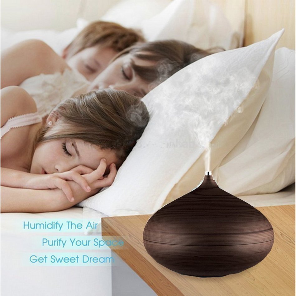 Aphse Electric Ultrasonic Humidifier Diffuser Aromatherapy Essential oil Diffuser,120ML Whisper-Quiet,Enjoy Aromatherapy... N26