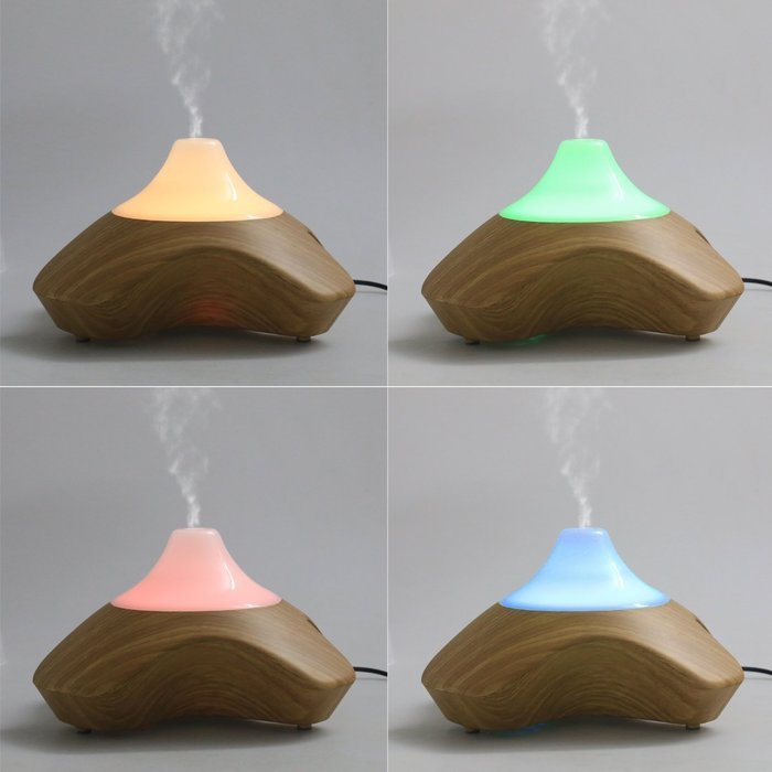 Aphse Electric Ultrasonic Humidifier Diffuser Aromatherapy Essential oil Diffuser,120ML Whisper-Quiet,Enjoy Aromatherapy... N30