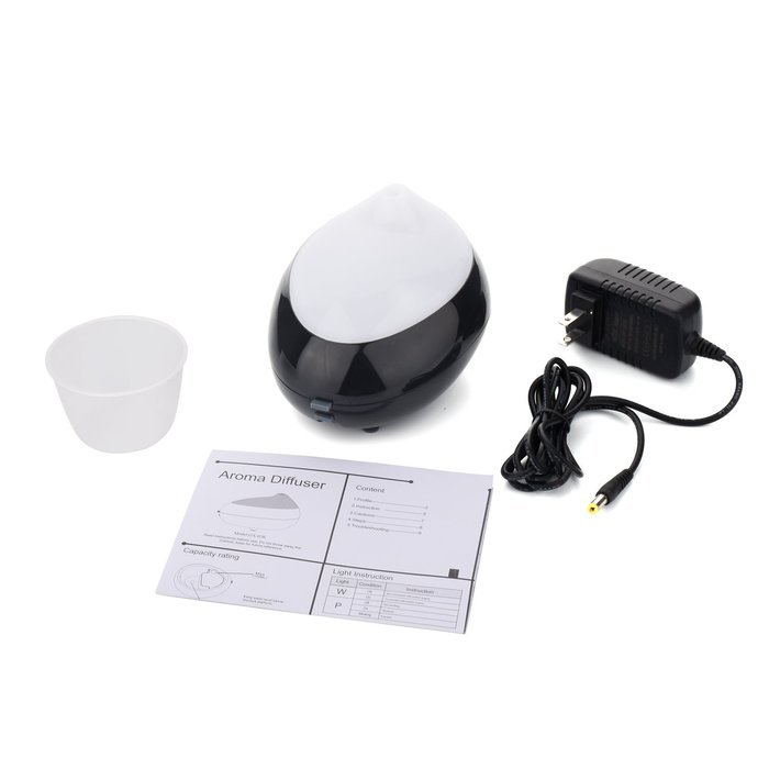 Aromatherapy Essential Oil Diffuser, GerTong 120ml Ultrasonic Cool Mist Humidifier Air Purifier with 7 Color Changing... N2