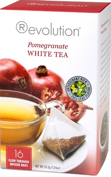 Revolution Tea - White Pomegranate 16 Teabags