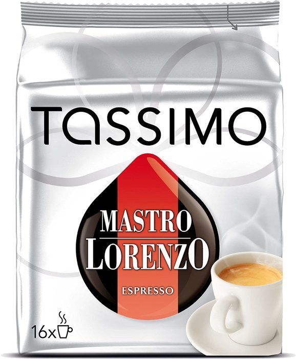 Tassimo T-Discs MASTRO LORENZO Espresso Intenso(16 T-Discs) N6